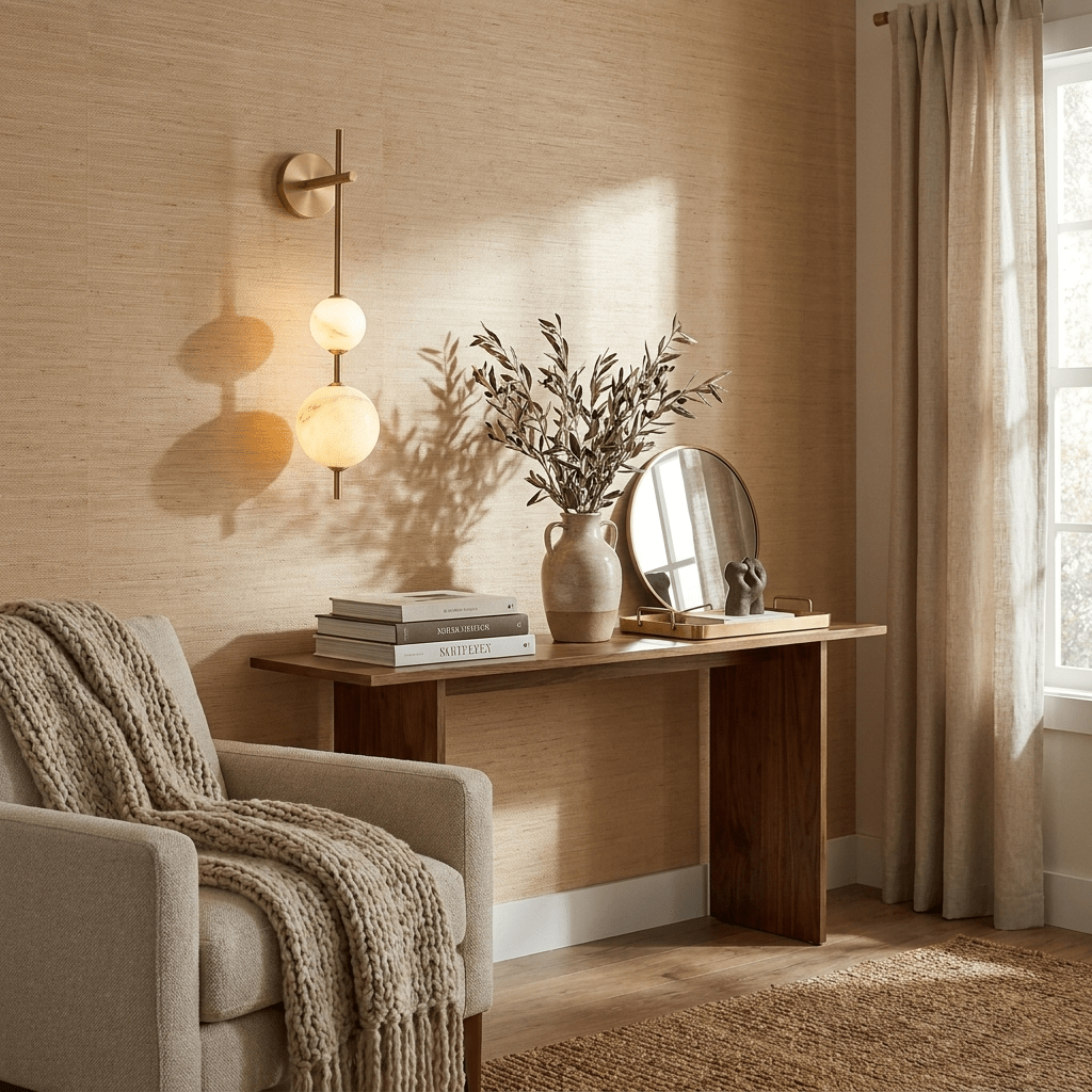 2 Light Brass Wall Sconce — Wall Sconce | Maison Monashee — view 2