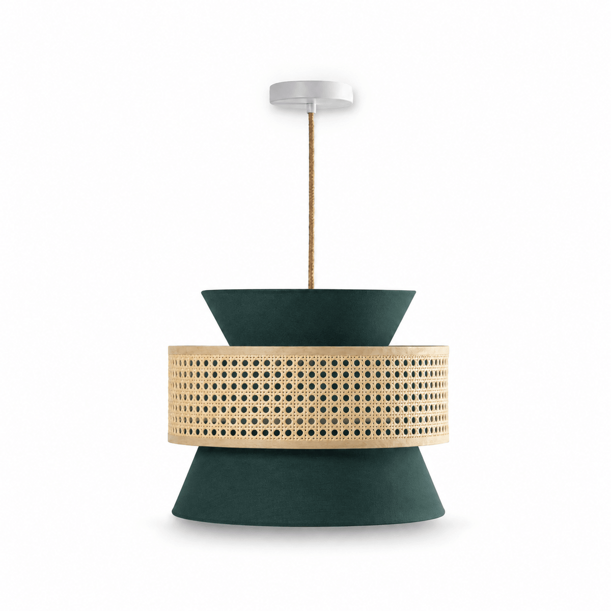 Rattan Kitchen Pendant Light — Pendant Light | Maison Monashee — view 10