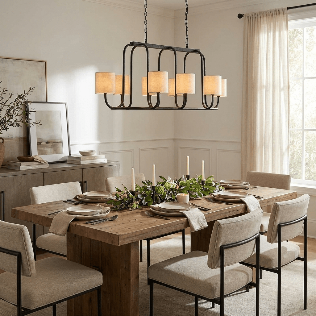 Black Candle Light Chandelier — Chandelier | Maison Monashee — view 19