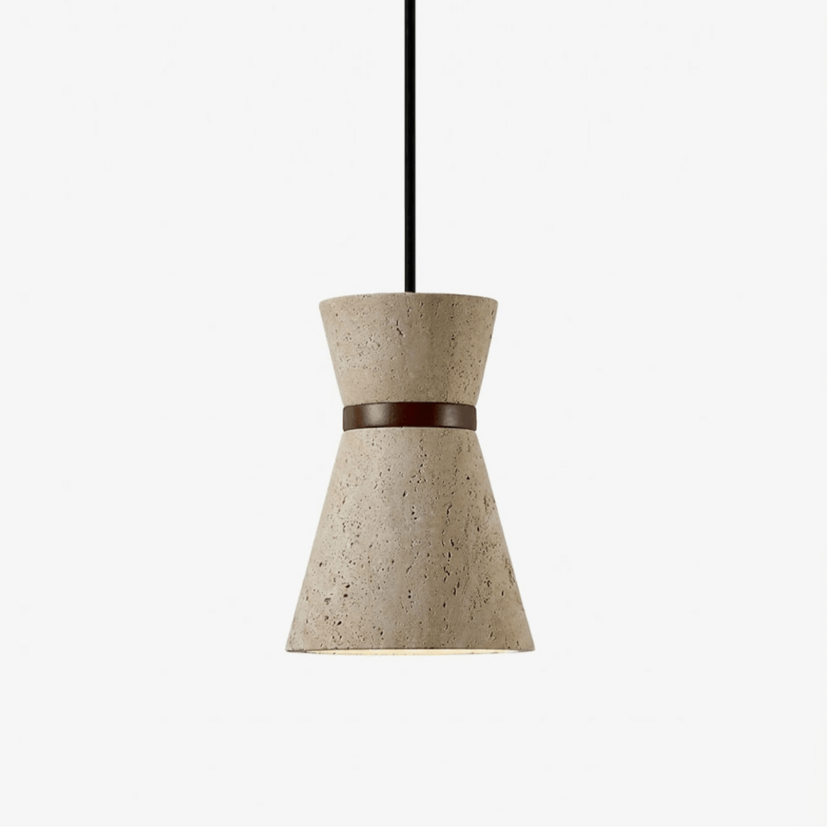 Travertine Pendant Light — Pendant Light | Maison Monashee