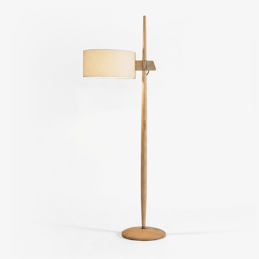 Wood Floor Lamp for Living Room — Floor Lamp | Maison Monashee