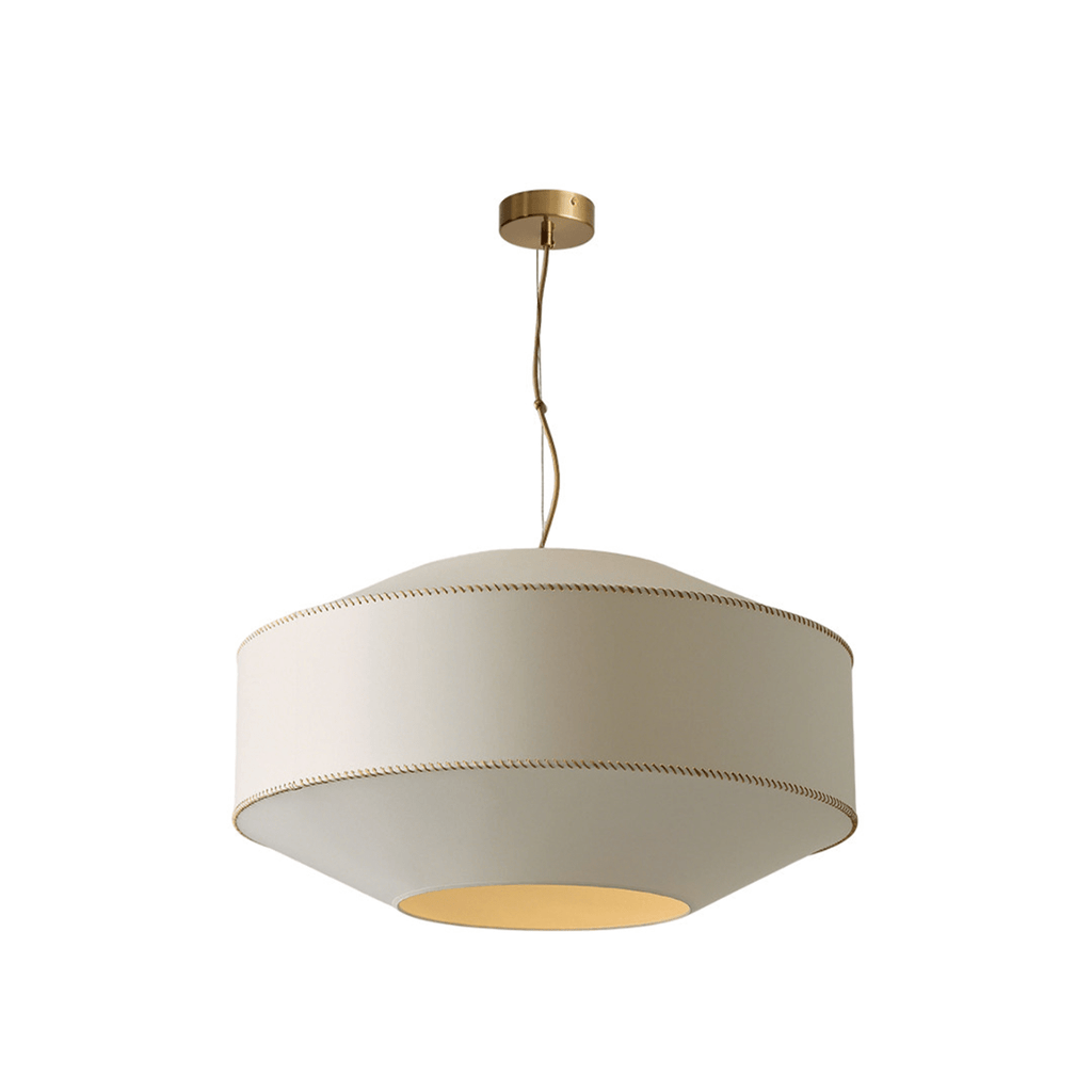 Drum Fabric Pendant Lighting — Pendant Light | Maison Monashee — view 7
