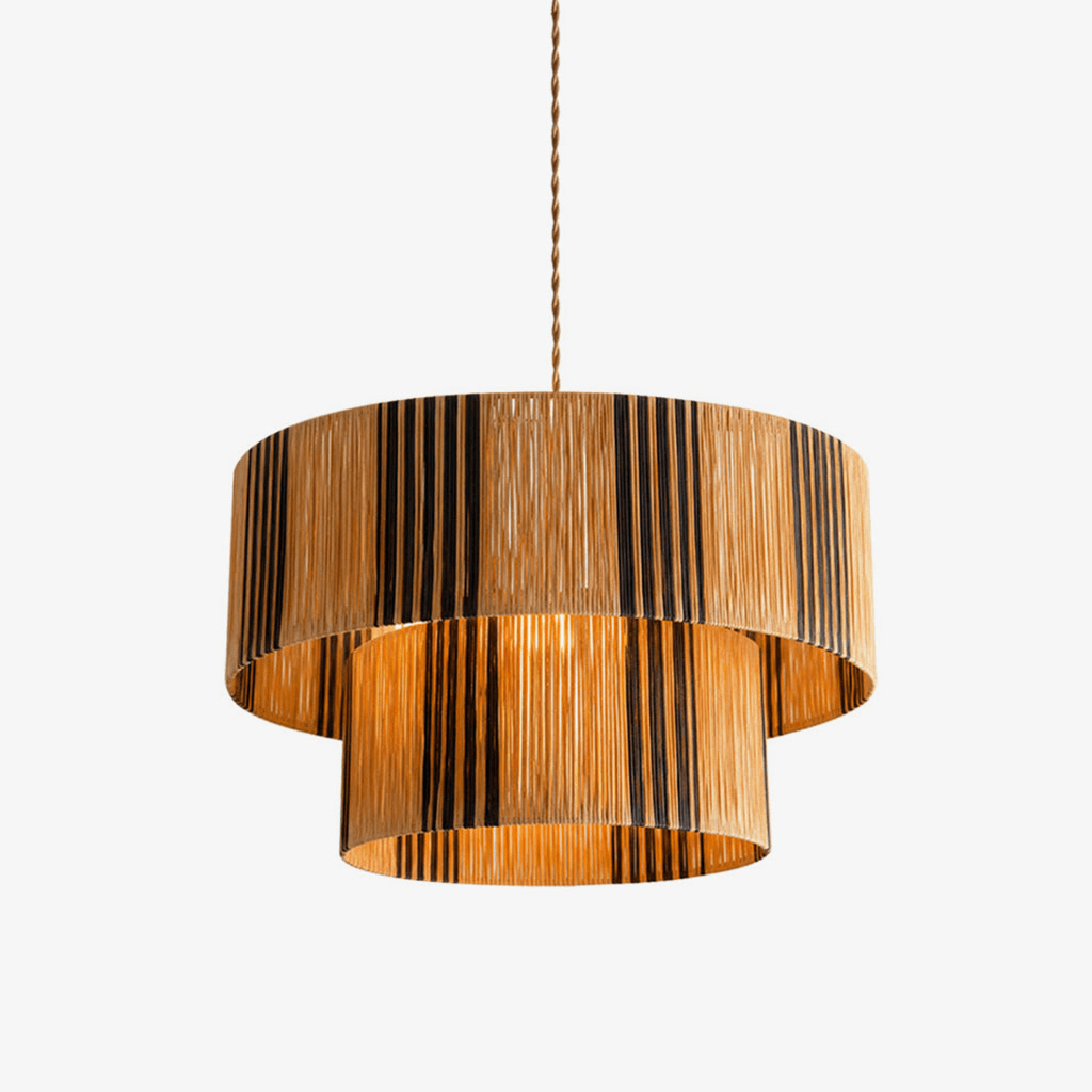Tiered Drum Pendant Light — Pendant Light | Maison Monashee