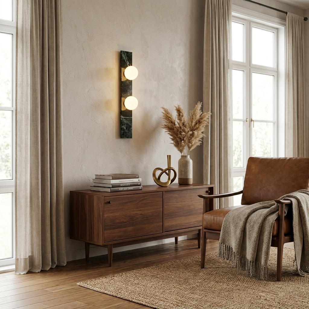 Globe Wall Sconce Black — Wall Sconce | Maison Monashee — view 8