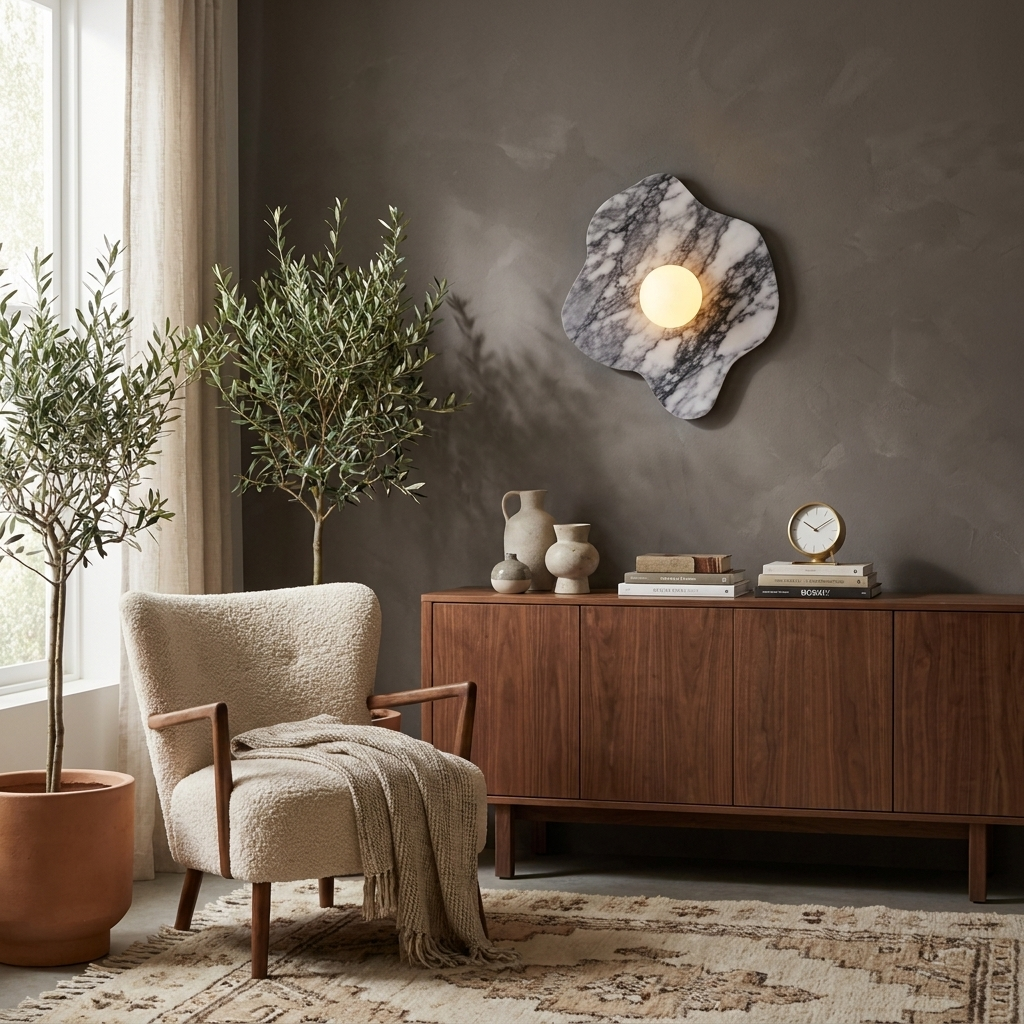 Flower Sconce Light — Wall Sconce | Maison Monashee — view 13