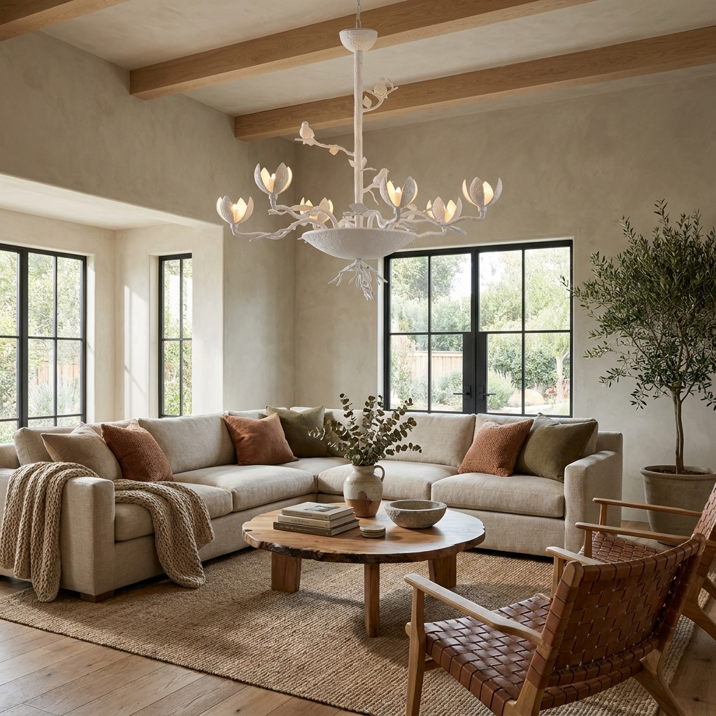 Modern Tree Branch Chandelier — Chandelier | Maison Monashee — view 29