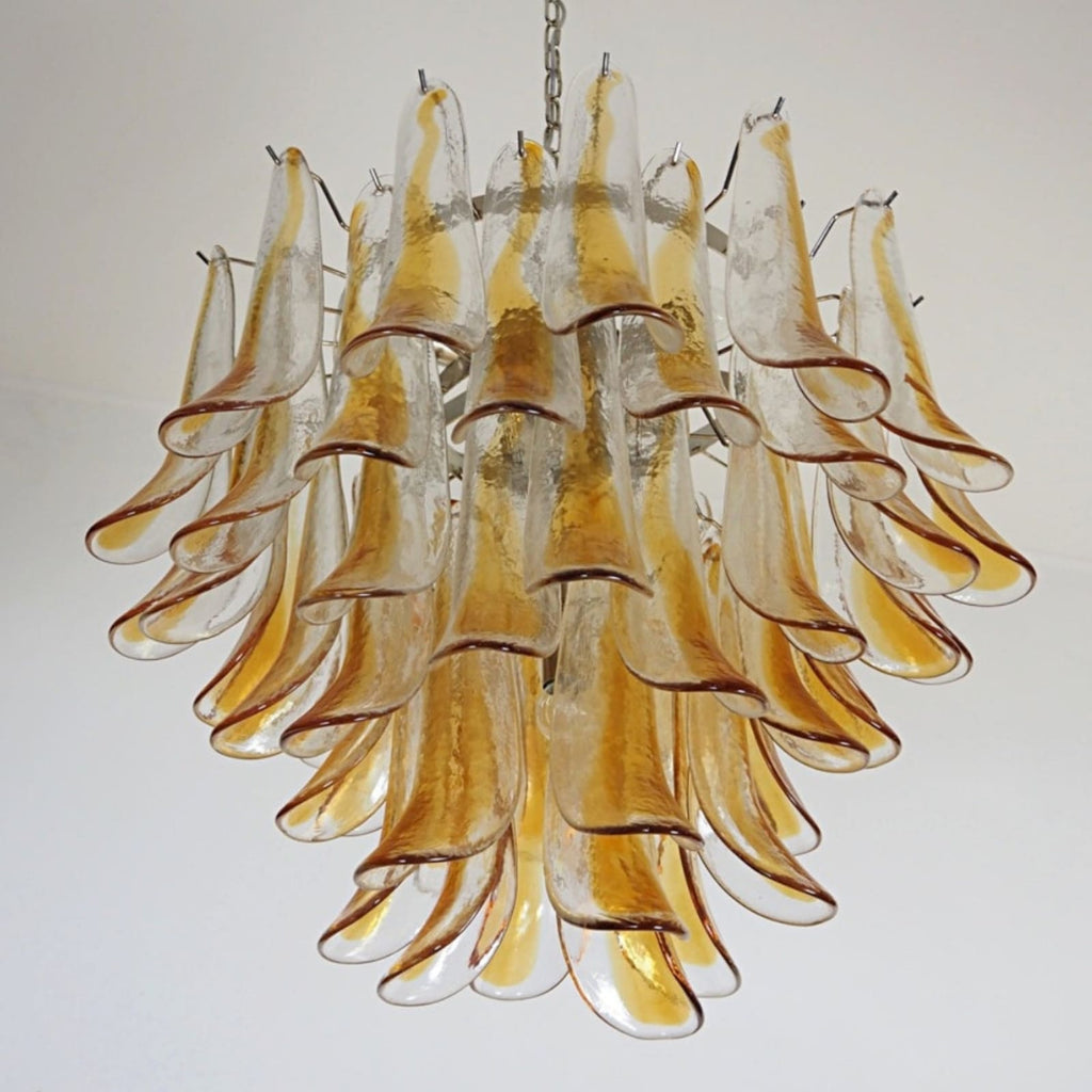 Murano Glass Tiered Chandelier — Chandelier | Maison Monashee — view 7