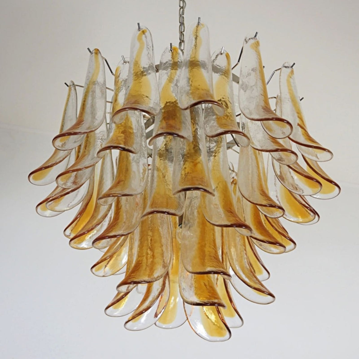 Murano Glass Tiered Chandelier — Chandelier | Maison Monashee — view 7