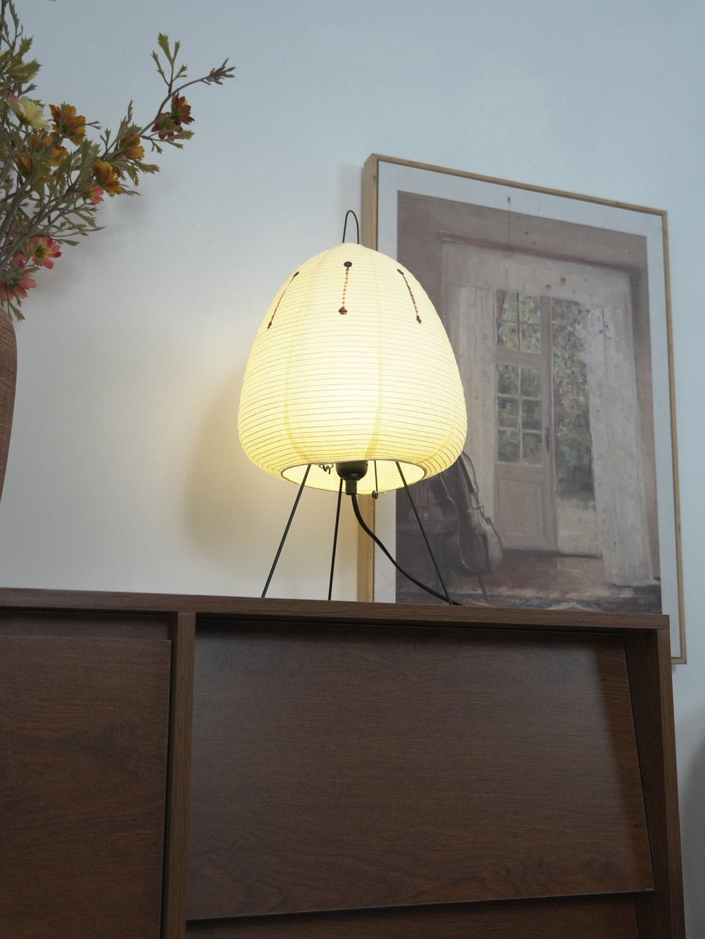 Japanese Lantern Table Lamp — Table Lamp | Maison Monashee — view 154