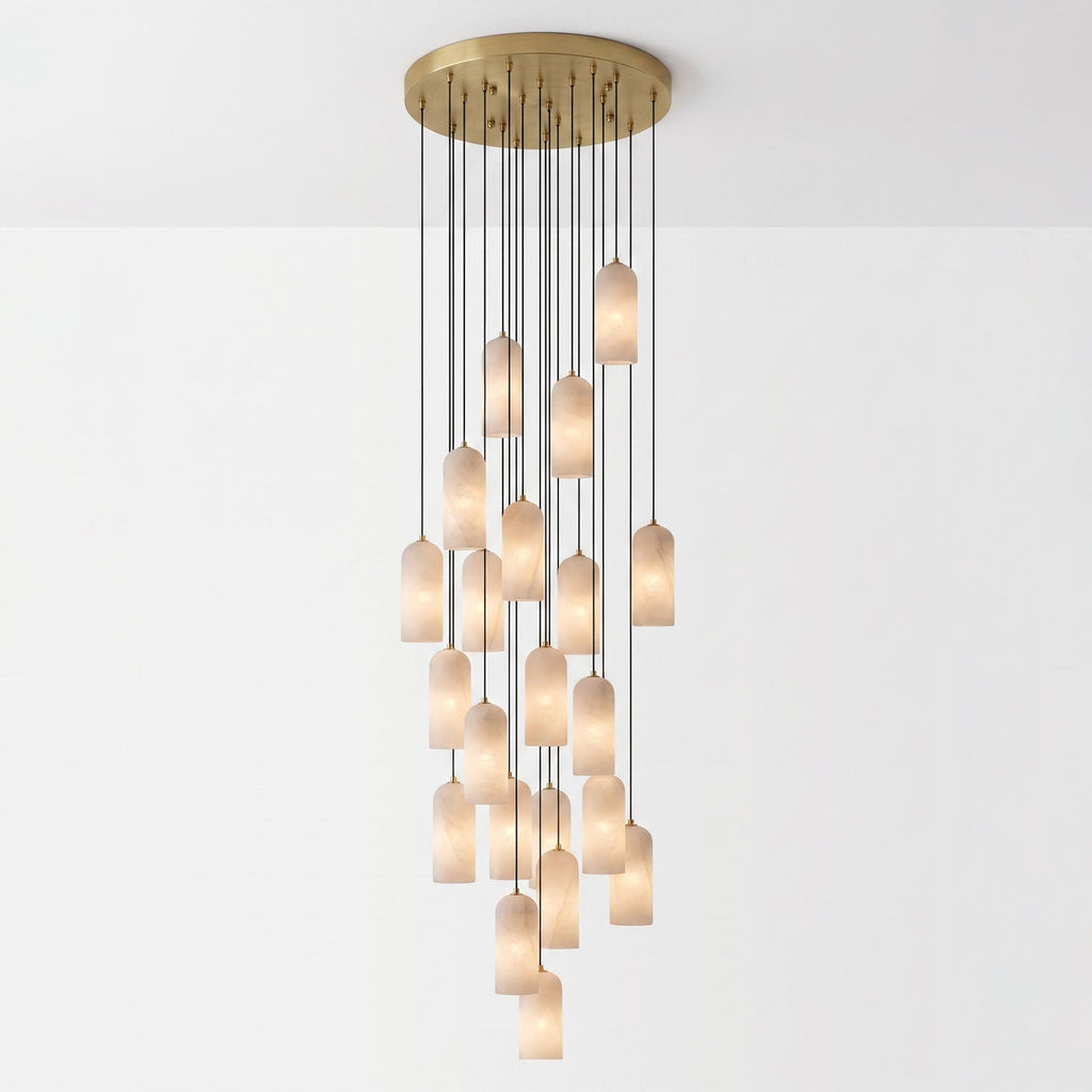 Modern Alabaster Pendant Light — Pendant Light | Maison Monashee — view 52
