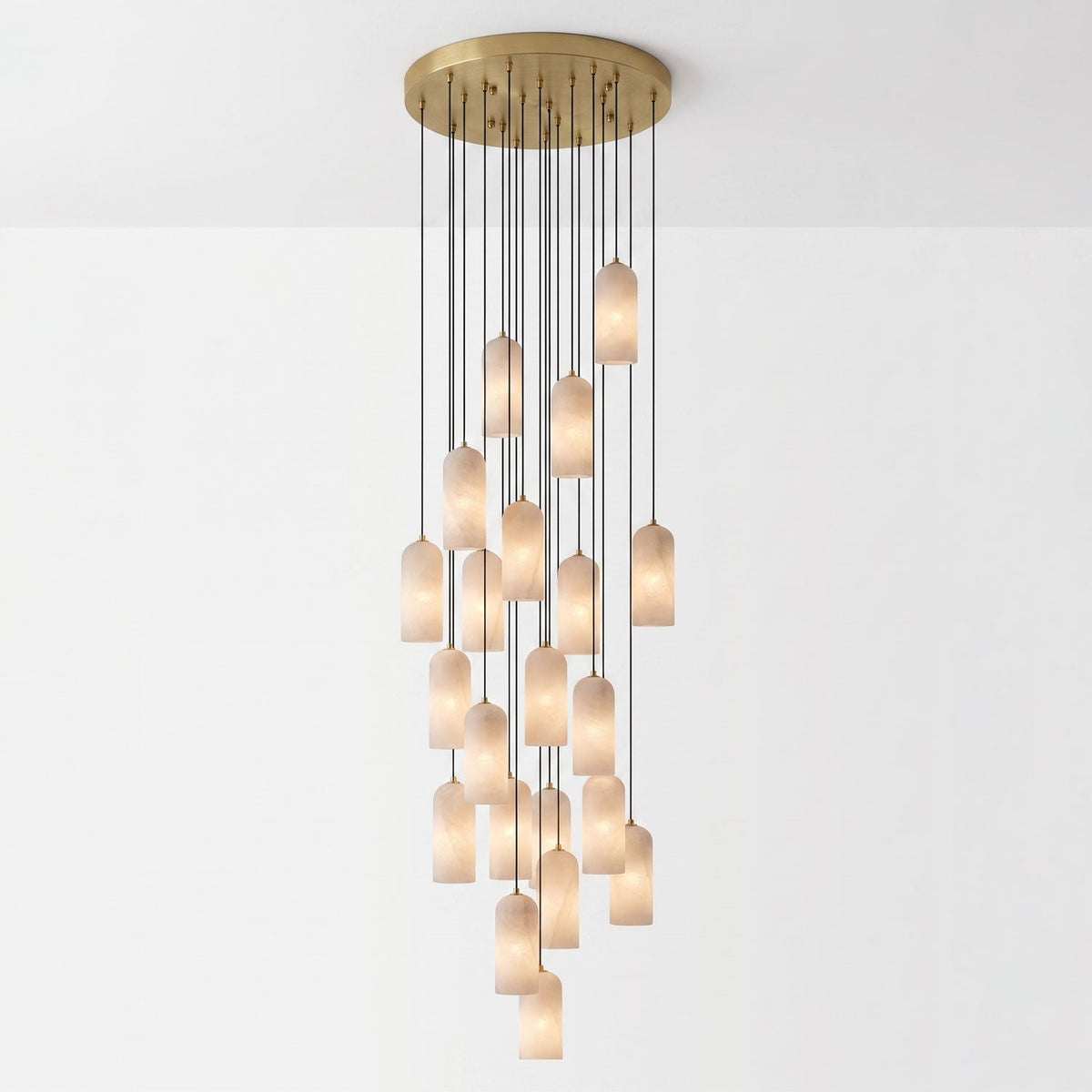 Modern Alabaster Pendant Light — Pendant Light | Maison Monashee — view 52
