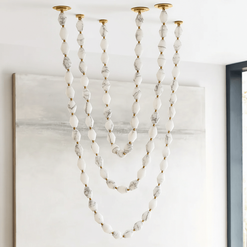 Glass Chain Chandelier — Chandelier | Maison Monashee — view 103