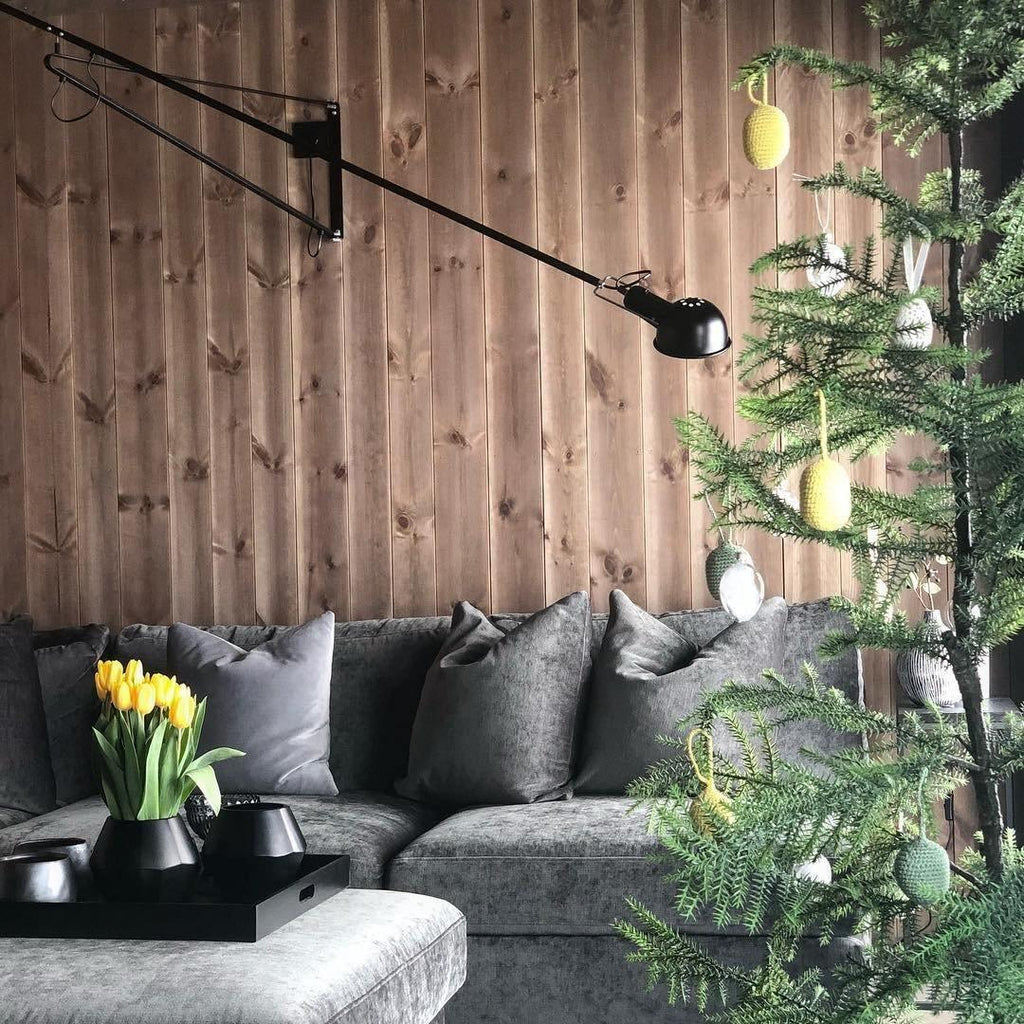 Black Swing-Arm Wall Light — Wall Sconce | Maison Monashee — view 13