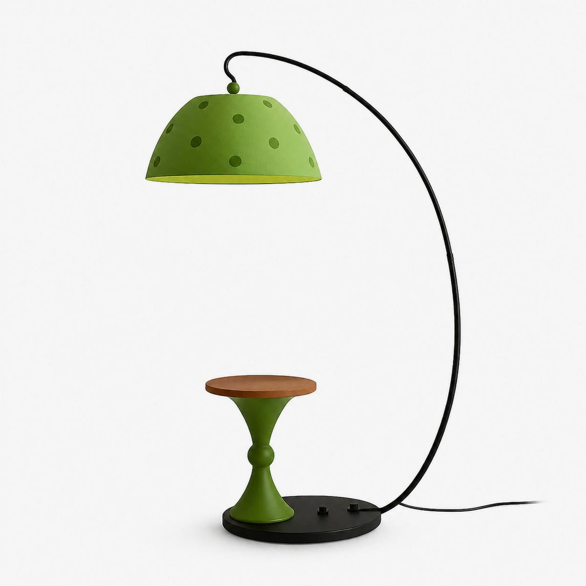 Black Arc Lamp — Floor Lamp | Maison Monashee