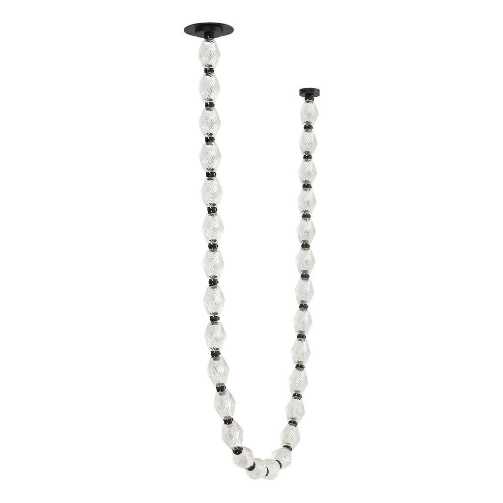 Glass Chain Chandelier — Chandelier | Maison Monashee — view 138