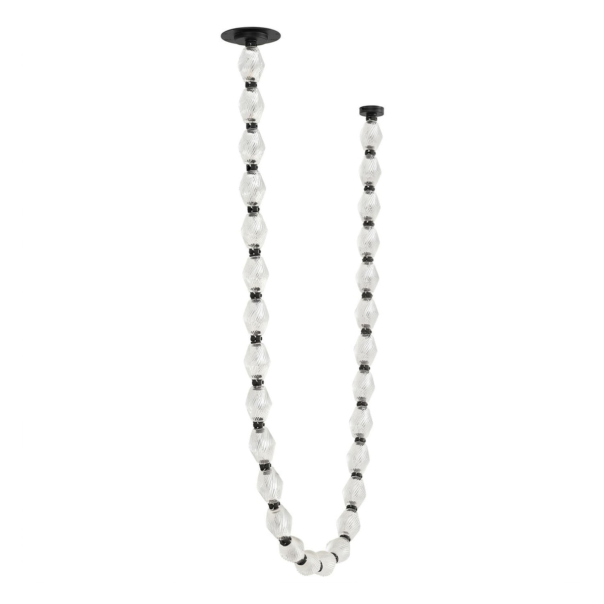 Glass Chain Chandelier — Chandelier | Maison Monashee — view 138