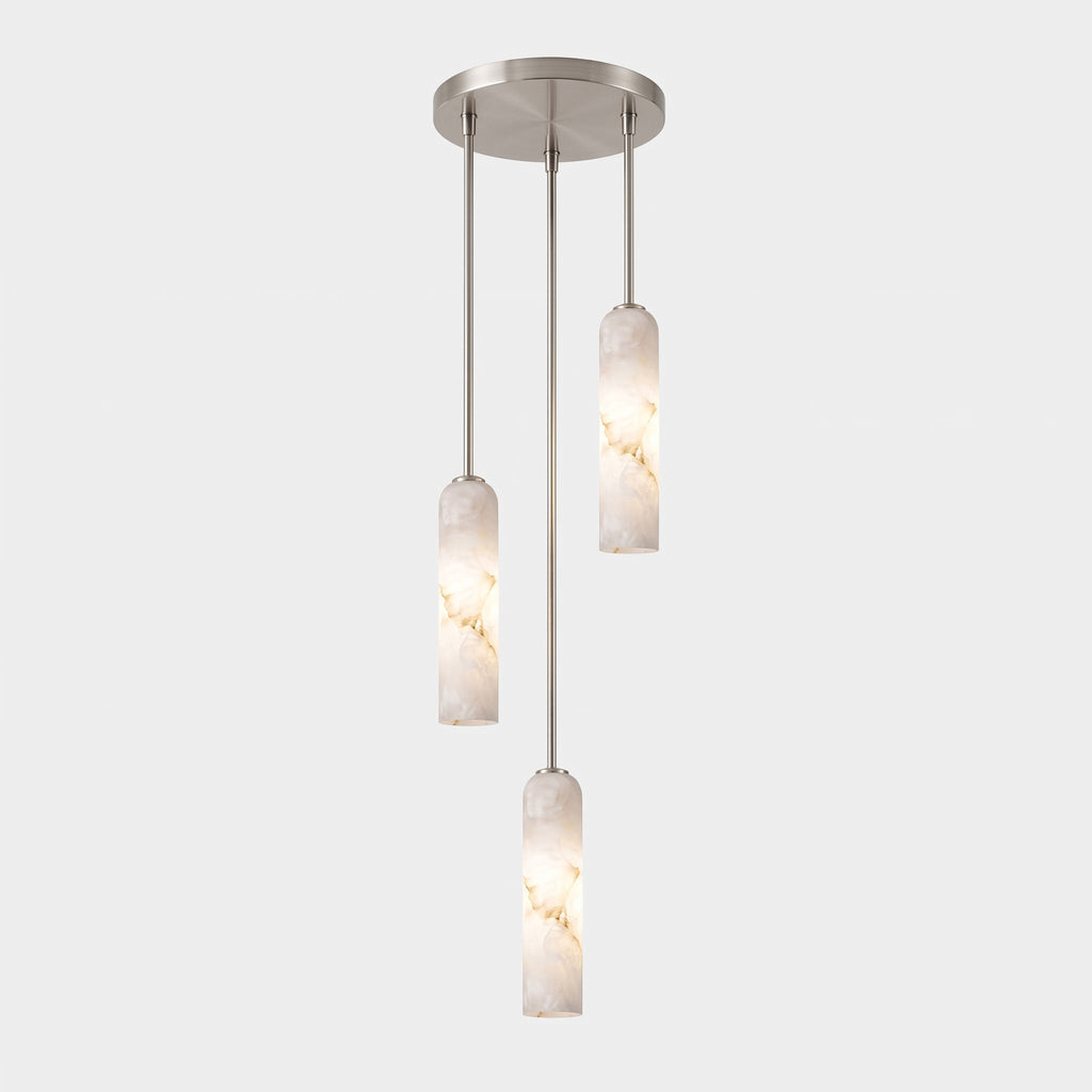 Alabaster Cylinder Pendant Light — Pendant Light | Maison Monashee — view 15