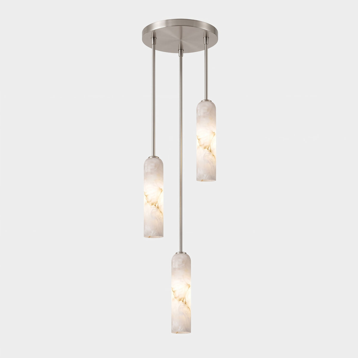 Alabaster Cylinder Pendant Light — Pendant Light | Maison Monashee — view 15