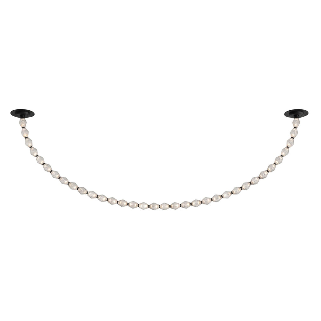 Glass Chain Chandelier — Chandelier | Maison Monashee — view 139