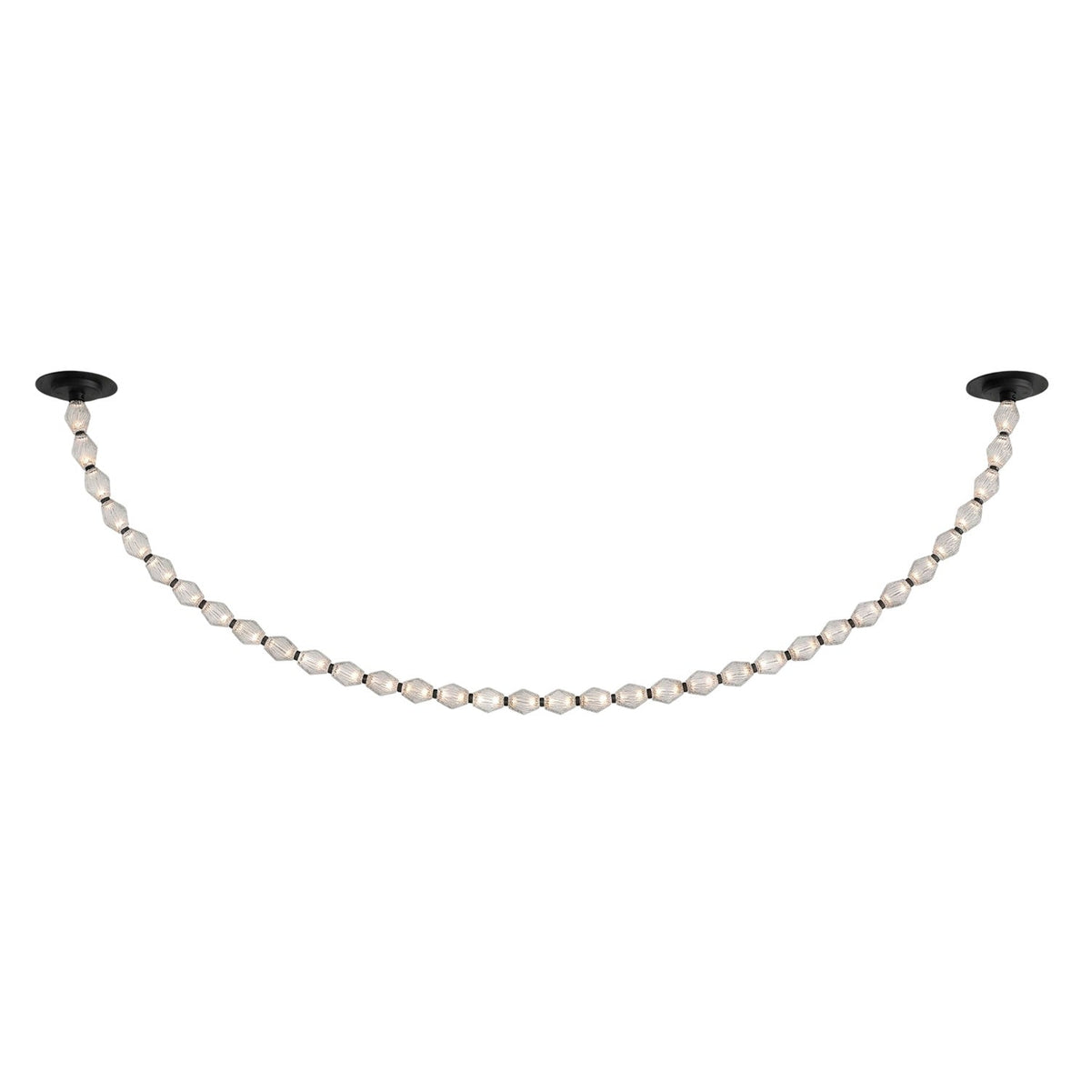 Glass Chain Chandelier — Chandelier | Maison Monashee — view 139