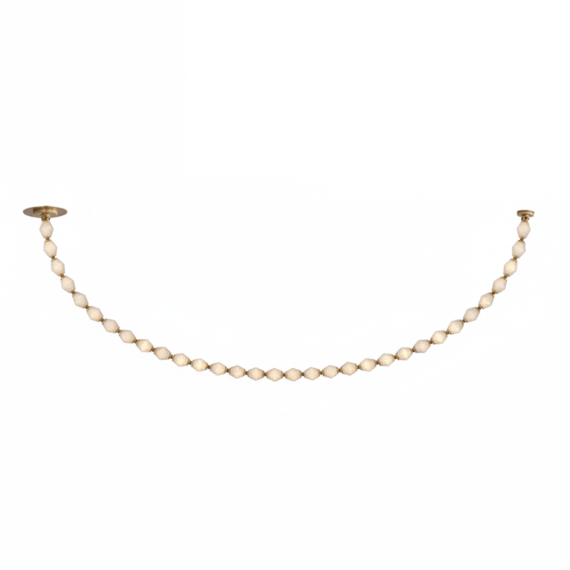 Glass Chain Chandelier — Chandelier | Maison Monashee — view 109