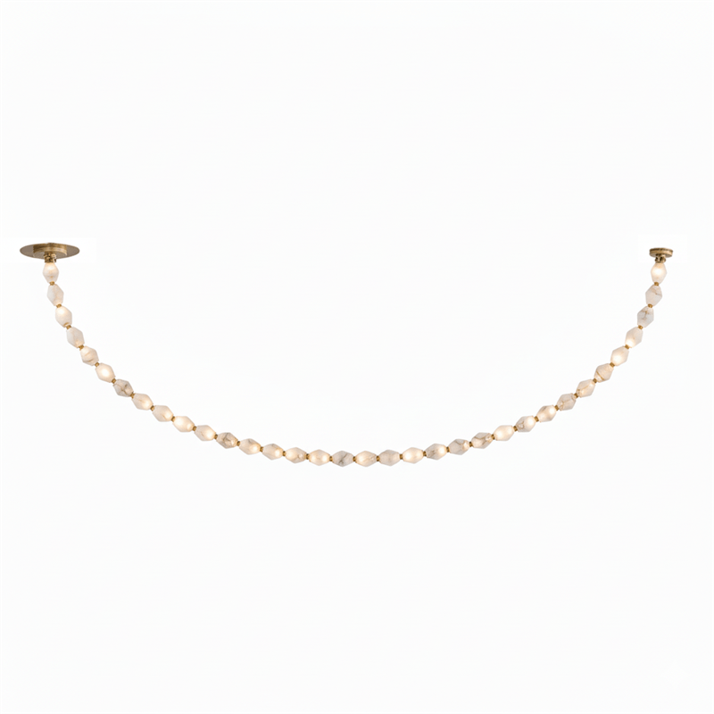 Glass Chain Chandelier — Chandelier | Maison Monashee — view 111