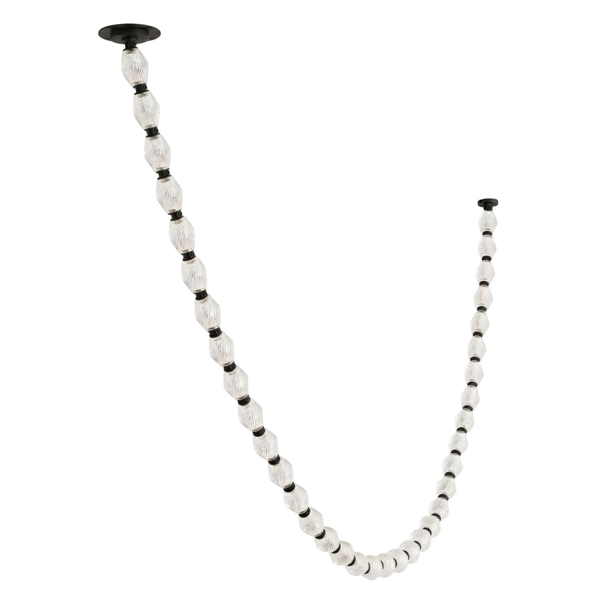 Glass Chain Chandelier — Chandelier | Maison Monashee — view 134