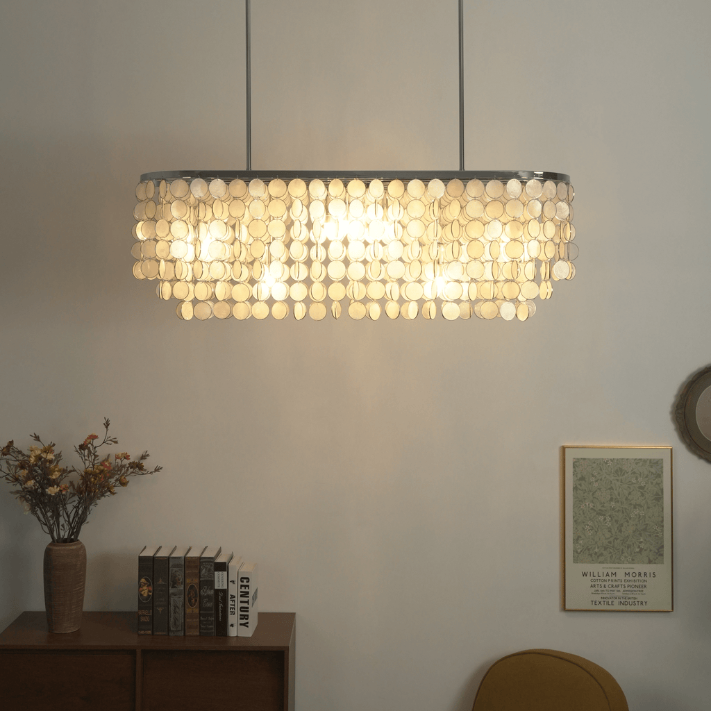 Linear Chandelier Chrome — Chandelier | Maison Monashee — view 5