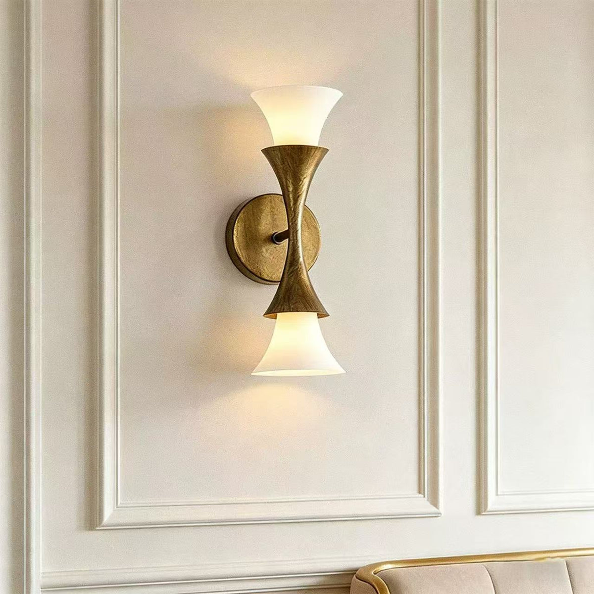 Dual Cone Sconce — Wall Sconce | Maison Monashee — view 19