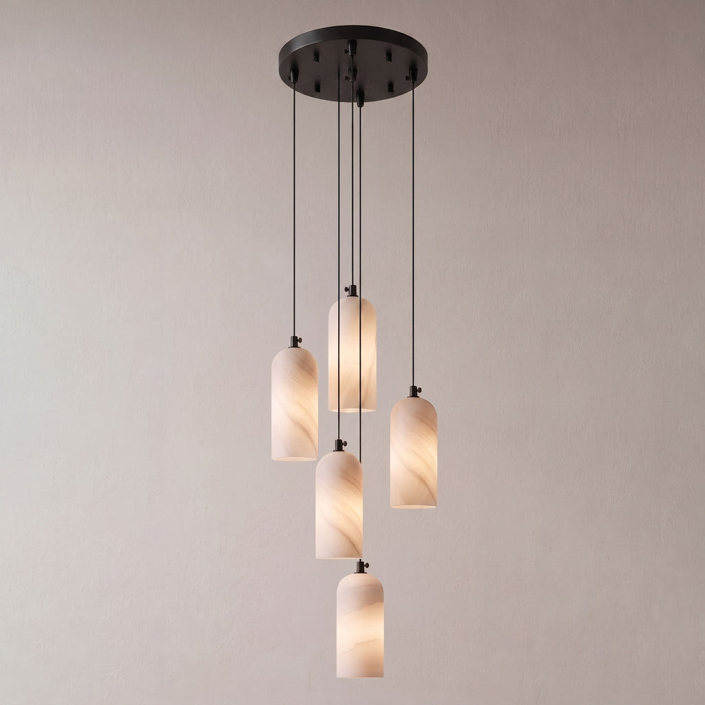 Modern Alabaster Pendant Light — Pendant Light | Maison Monashee — view 56
