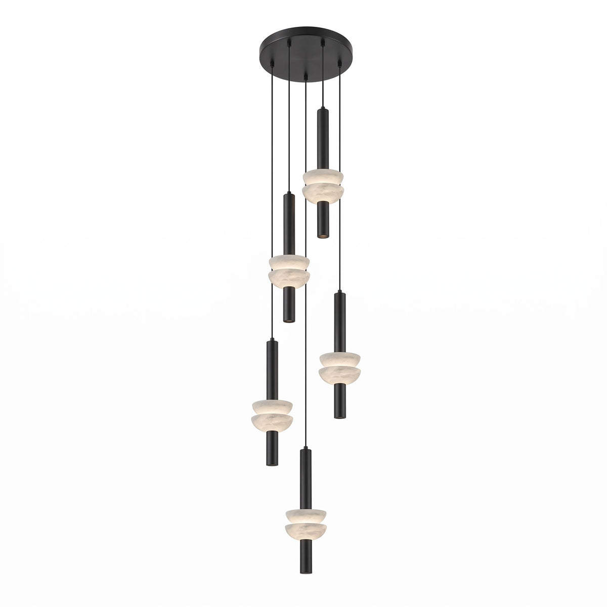 Black Over Island Lighting — Pendant Light | Maison Monashee — view 21