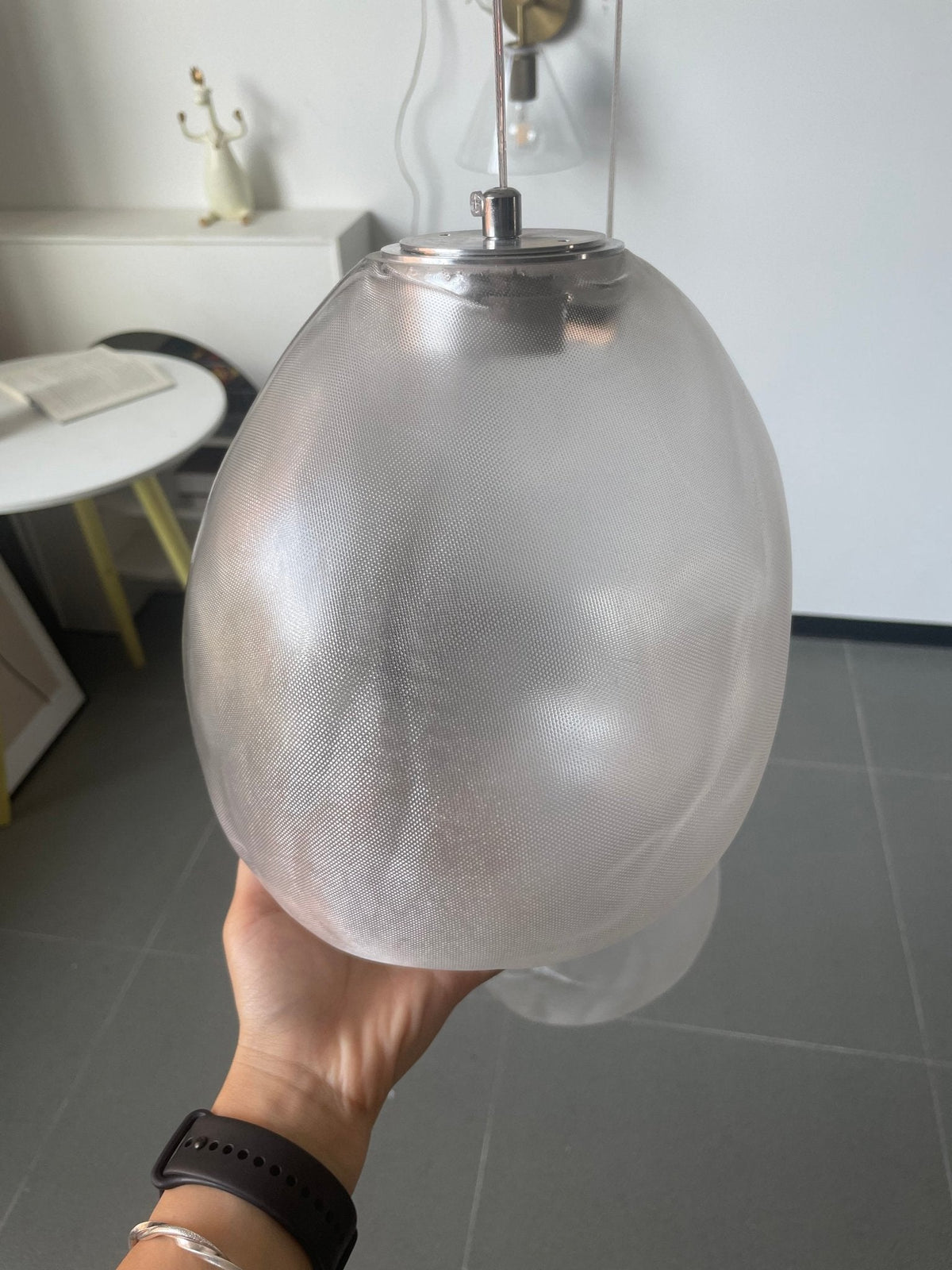 Clear Glass Pendant Light Fixture — Pendant Light | Maison Monashee — view 123