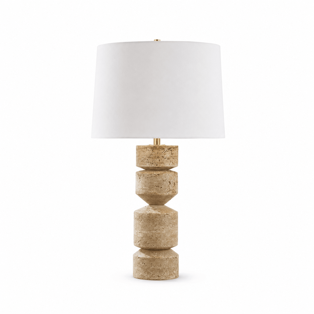 Large Stone Table Lamp — Table Lamp | Maison Monashee — view 6