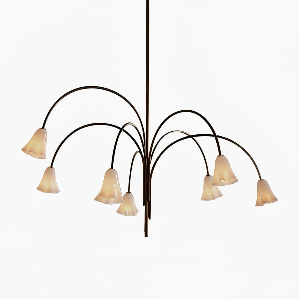 Bronze Glass Chandelier — Chandelier | Maison Monashee