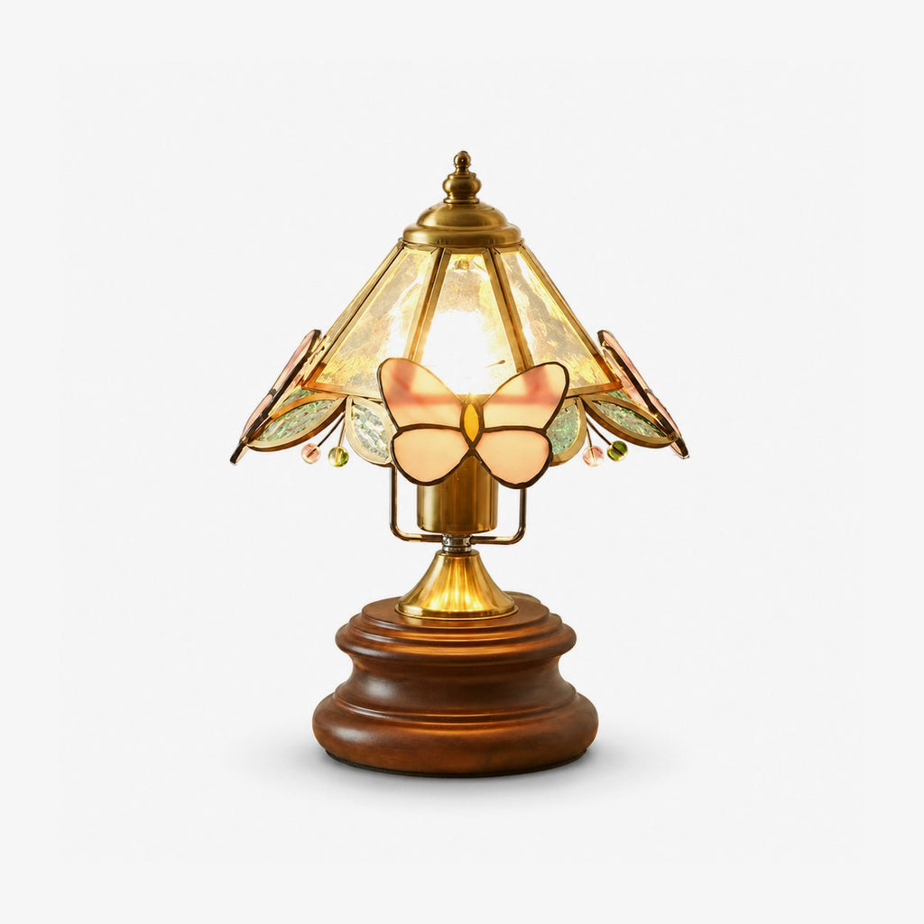 Tiffany Glass Table Lamp — Table Lamp | Maison Monashee