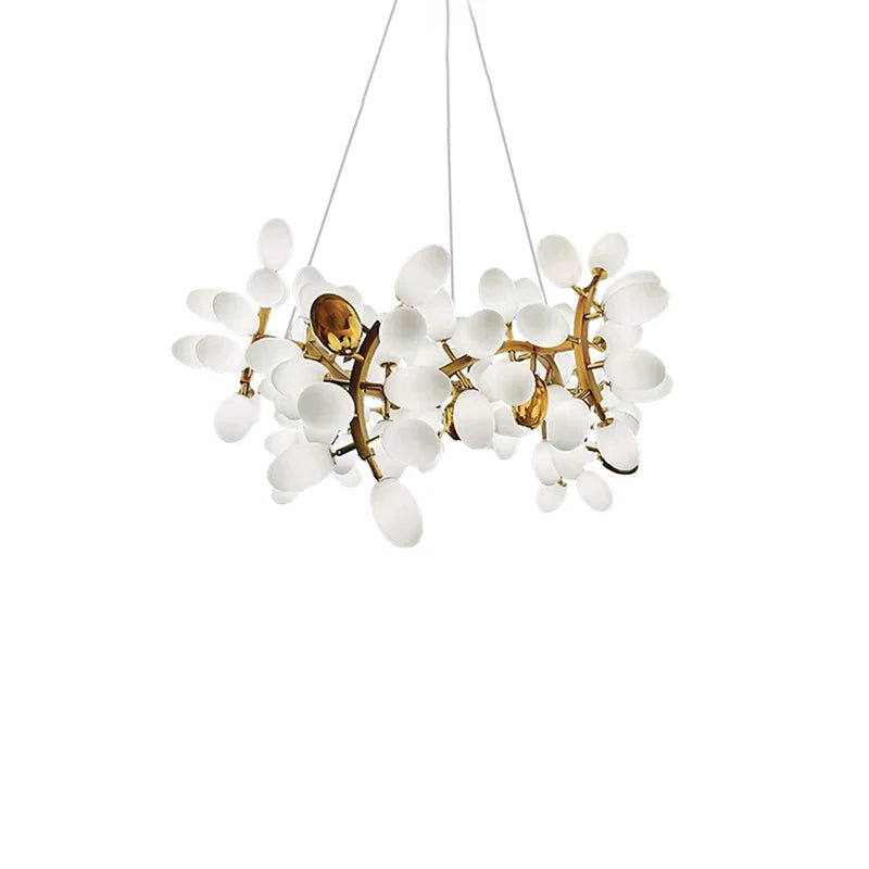 Gold Murano Glass Chandelier — Chandelier | Maison Monashee — view 13