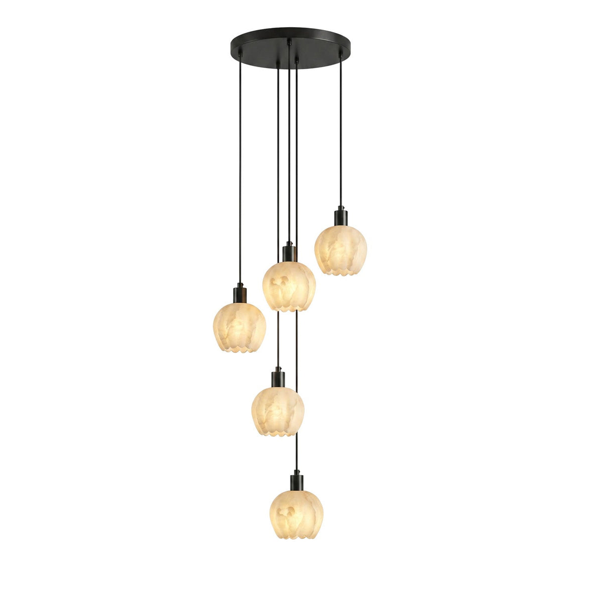 White and Gold Pendant Light Kitchen — Pendant Light | Maison Monashee — view 35