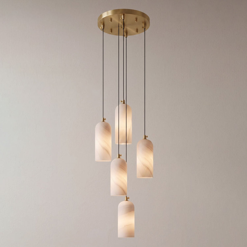Modern Alabaster Pendant Light — Pendant Light | Maison Monashee — view 53