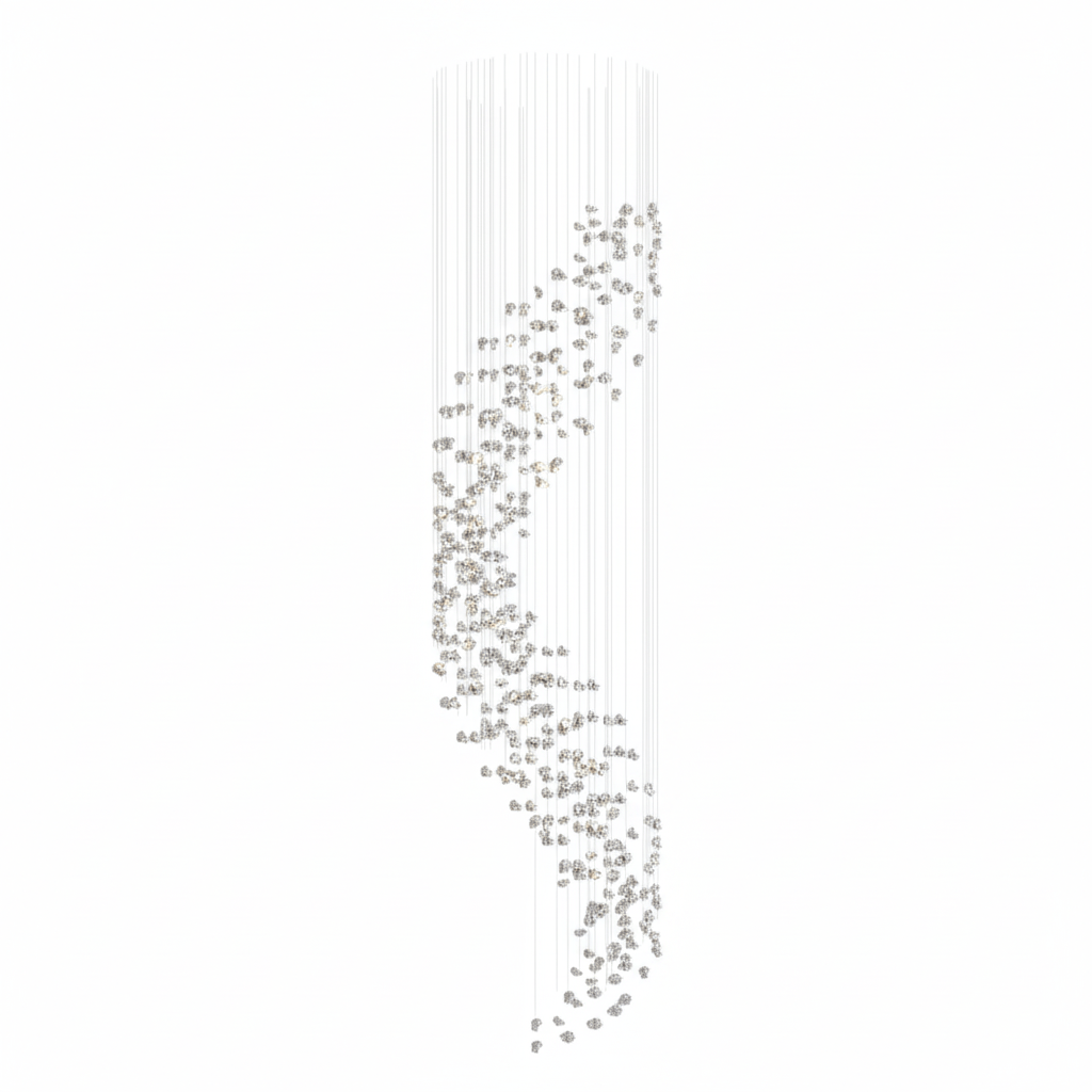 Amber Crystal Chandelier — Chandelier | Maison Monashee — view 103