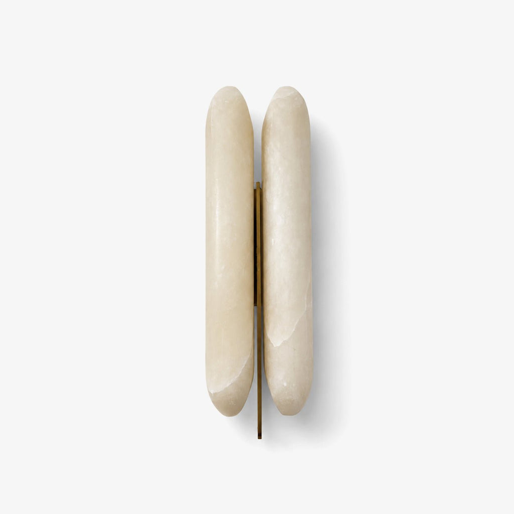 Large Alabaster Wall Sconce — Wall Sconce | Maison Monashee
