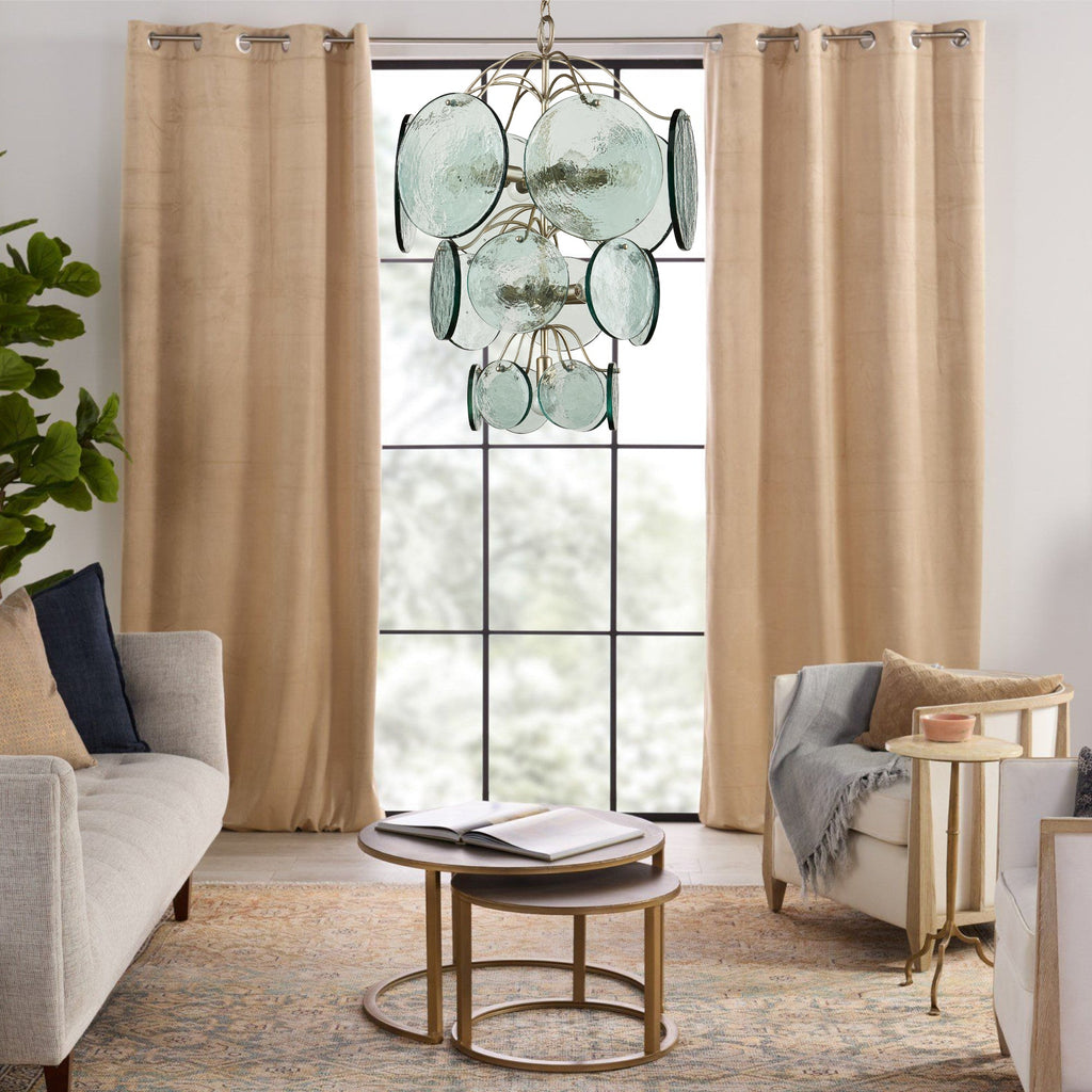 Iron and Glass Chandelier — Chandelier | Maison Monashee — view 4