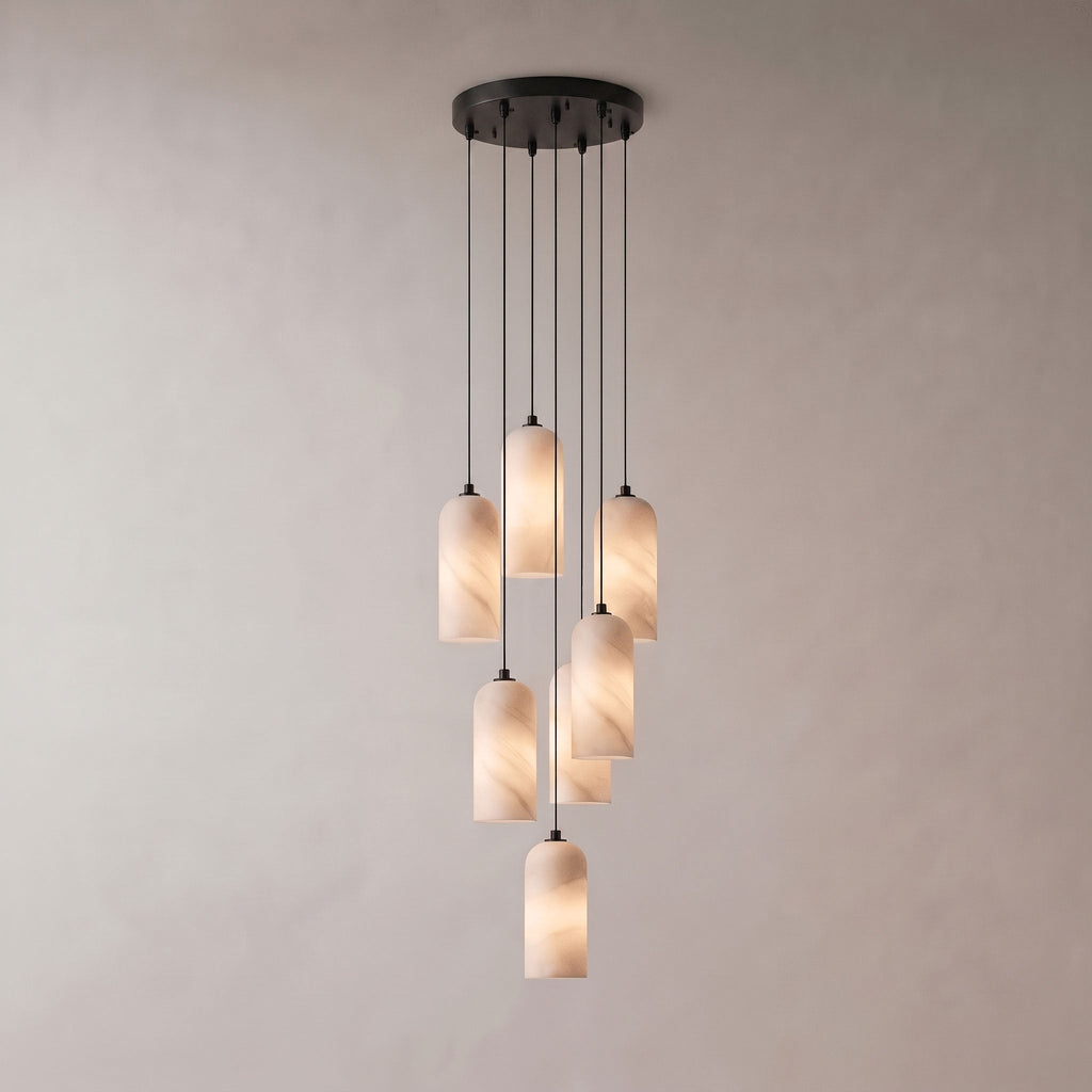 Modern Alabaster Pendant Light — Pendant Light | Maison Monashee — view 61