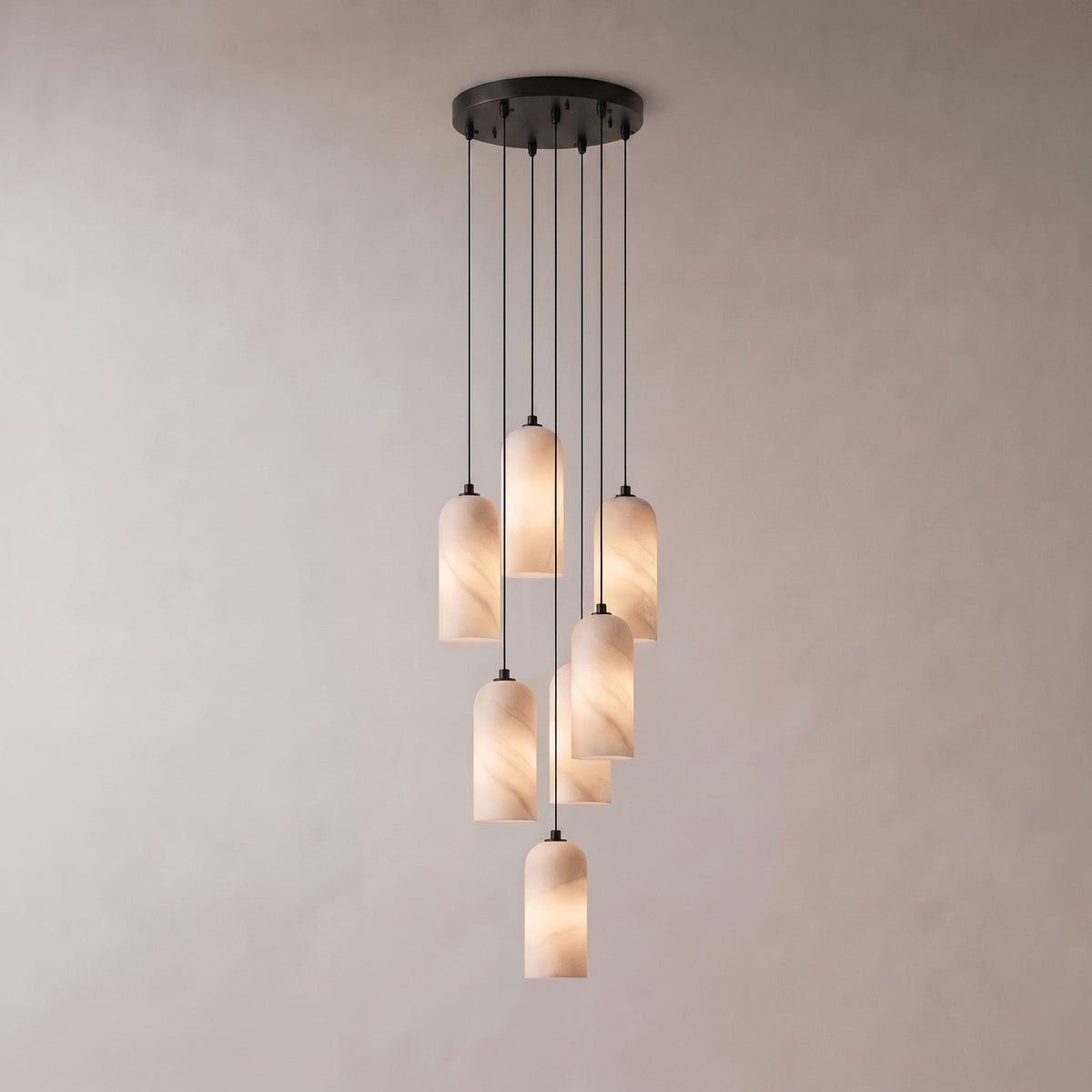 Modern Alabaster Pendant Light — Pendant Light | Maison Monashee — view 61