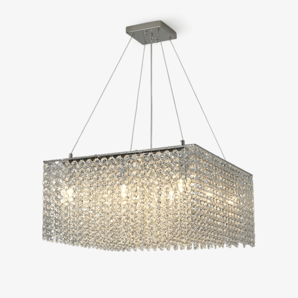 Crystal Pendant Chandelier Lighting — Chandelier | Maison Monashee — view 31