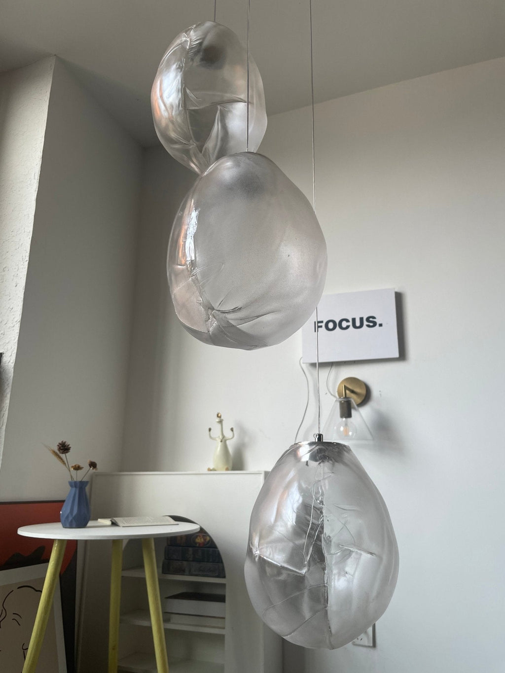 Clear Glass Pendant Light Fixture — Pendant Light | Maison Monashee — view 121