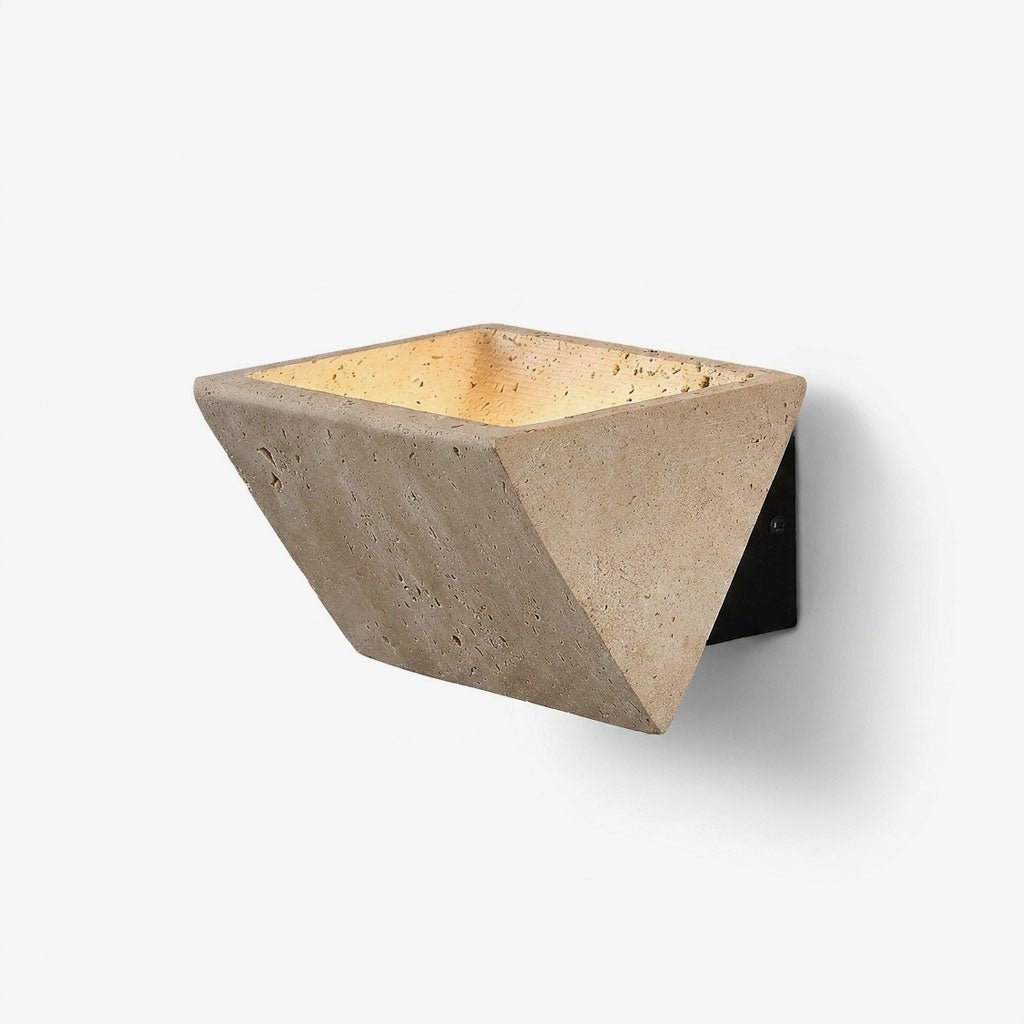 Travertine Sconce — Wall Sconce | Maison Monashee