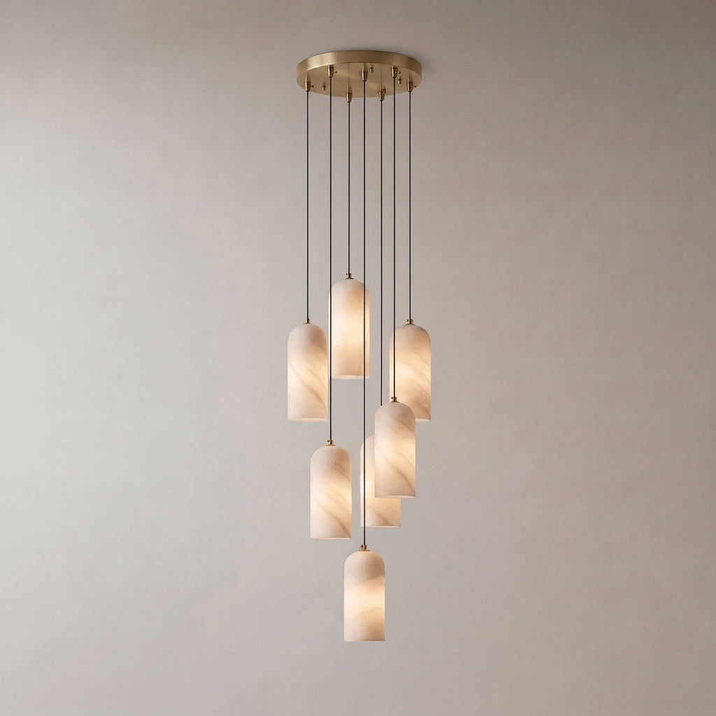 Modern Alabaster Pendant Light — Pendant Light | Maison Monashee — view 54