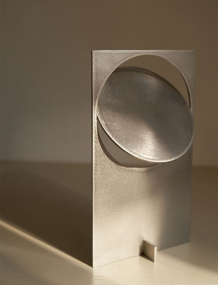 Gold Metal Desk Lamp — Table Lamp | Maison Monashee — view 46