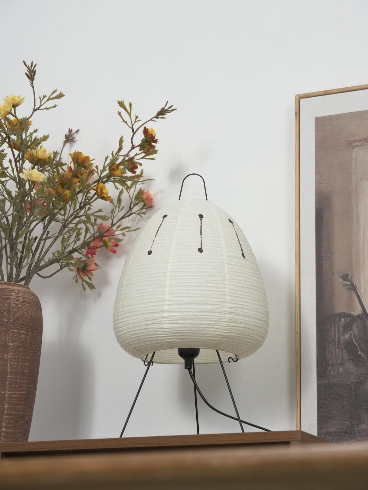 Japanese Lantern Table Lamp — Table Lamp | Maison Monashee — view 156