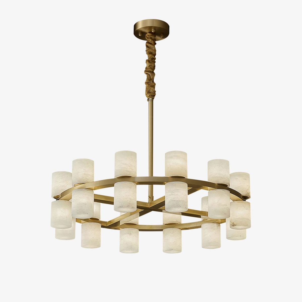 2 Tier Ring Chandelier — Chandelier | Maison Monashee